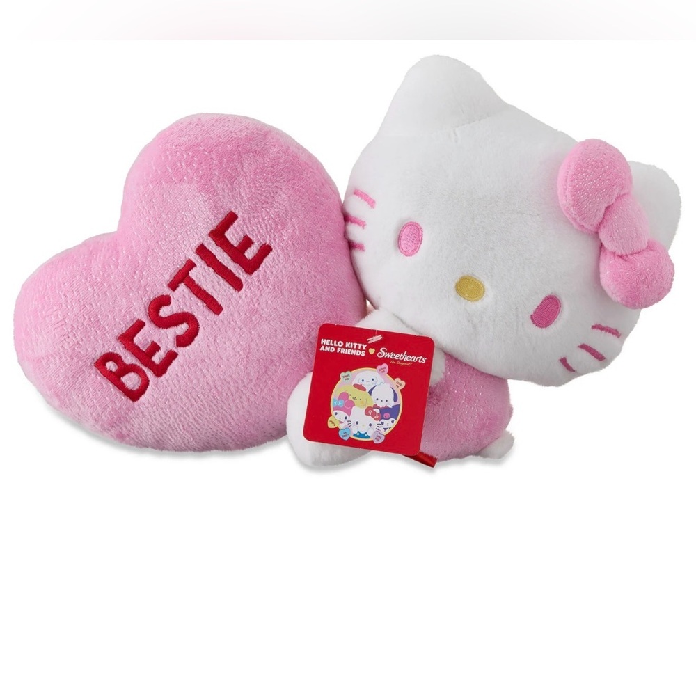 Hello‎ Kitty Pink Heart Plush - Picture 2 of 5
